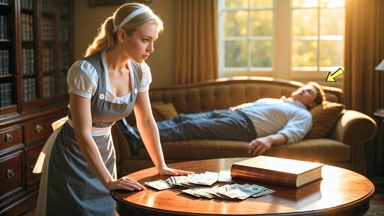 Rich CEO Pretends to Be Asleep to Test a Shy Maid — But What She Does Next Leaves Him Frozen…