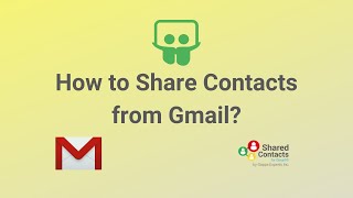 How to share contacts directly from Gmail? | Share Google Contacts from Your Mailbox in Seconds screenshot 3