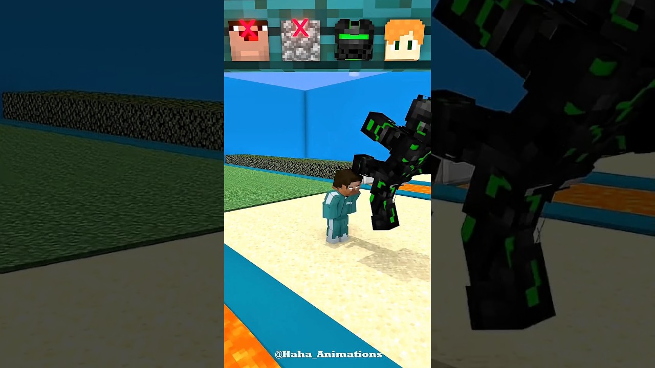 Who Can Turn Herobrine Back into Steve (Hindi) #shorts #minecraft #animation