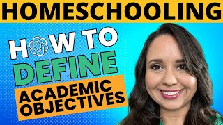 Homeschooling 🏠 Objectives 🎯with ChatGPT