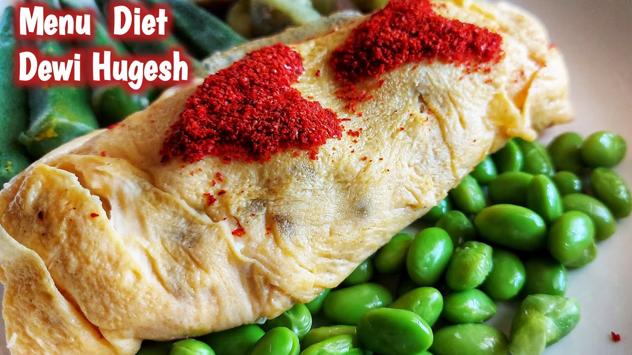 Variasi menu diet biar ga bosen Omuraisu ~Telur isi Labu Kuning~Diet Kenyang Dewi Hughes