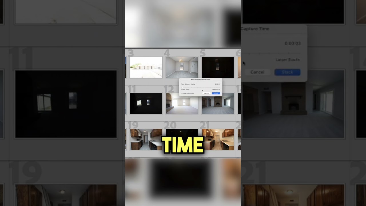 Merging Multiple HDR Images with Auto Stack in Lightroom