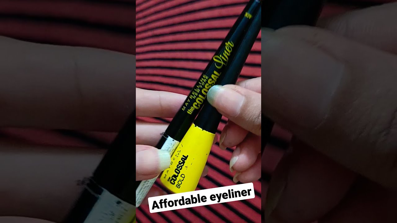 Best Eyeliner. Maybelline New York the colossal. Bold&pen. 