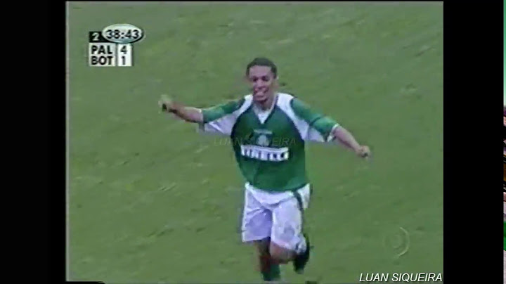 Gols - Palmeiras 4x1 Botafogo | Brasileiro série B 2003