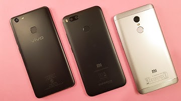 Vivo V7 Plus vs MI A1 vs Redmi Note 4 SPEED TEST COMPARISON!!