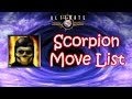 Umk3  scorpion move list