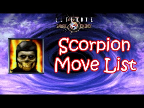 UMK3 - Scorpion Move List