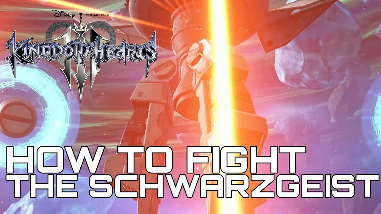 Kingdom Hearts 3 HOW TO FIGHT THE SCHWARZGEIST SECRET BOSS (THERMOSPHERE TROPHY GUIDE)