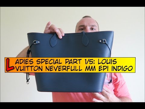 Louis Vuitton Black Epi Leather Neverfull MM Bag With Pouch – Bagaholic