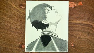 How To Draw Anime || Kageyama Tobio Sketch Tutorial || Step by Step Sketch
