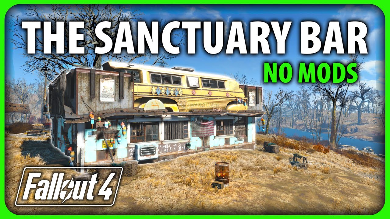 Fallout 4 - Sanctuary House Bus Rooftop Repair
