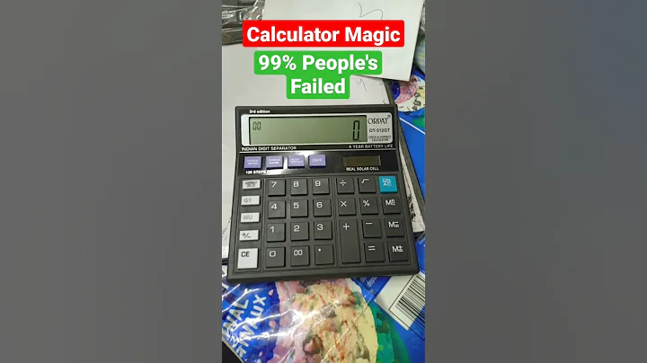 Calculator Magic Trick|| Science Hack || 🧒99% People's Failed #shorts #trending #science #facts
