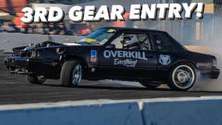 BANGING REV-LIMITER DRIFTING THE TWIN TURBO MUSTANG AT WINTER JAM | BRAND NEW LOOK!!