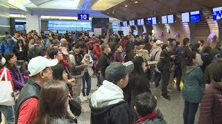 華航機師罷工 有旅客不知航班取消撲空 20190209 公視晚間新聞