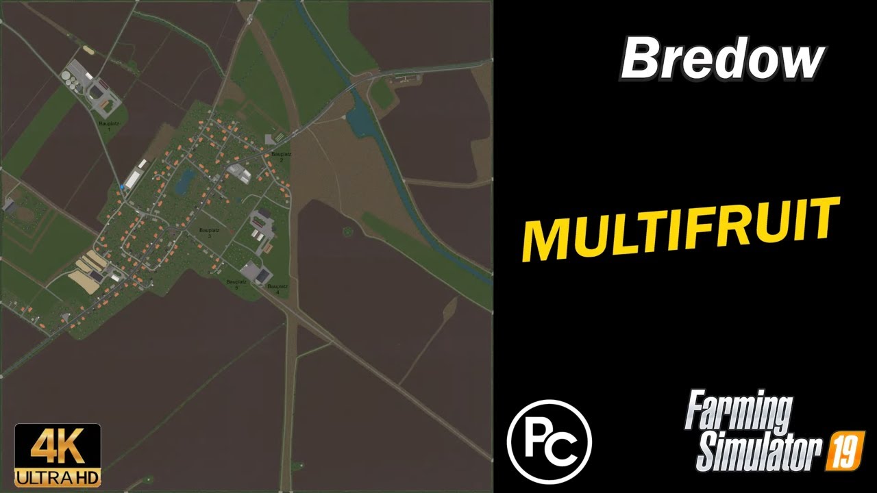 Farming Simulator 19 👨‍🌾 4K 👨‍🌾 Map First Impression 👨‍🌾 Bredow