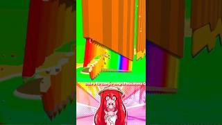 🌸 Hatsune Miku & HIMITSU DA YO 💎 Egyptian Starlight Miku Unlocks the Crystal Dance Dimension✨🩷#memes