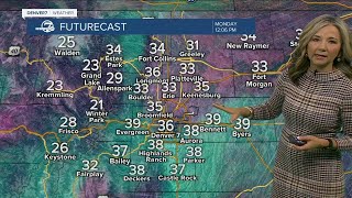 Bitterly cold start to the week with temperatures in the single digits and teens across Colorado