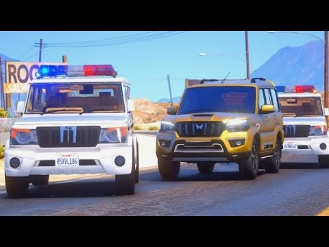 Golden Scorpio classic Vs police gameplay in GTA 5 video Scorpio #12 ...