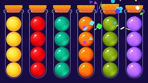 Ball game level 821- 830 | Ball Sort puzzle
