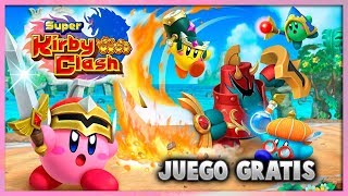 JUEGO GRATIS DE KIRBY PARA NINTENDO SWITCH - SUPER KIRBY CLASH - FloGar   - YouTube