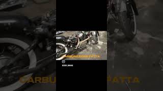 Honda Shadow 600 single carburetor keihin cv40 from Harley setup and sound