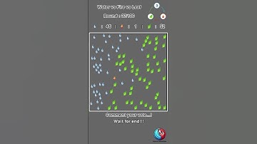Water vs Fire vs Leaf | Round 37/100 | #arenaofsimulations #rps #animated  #waterfireleaf