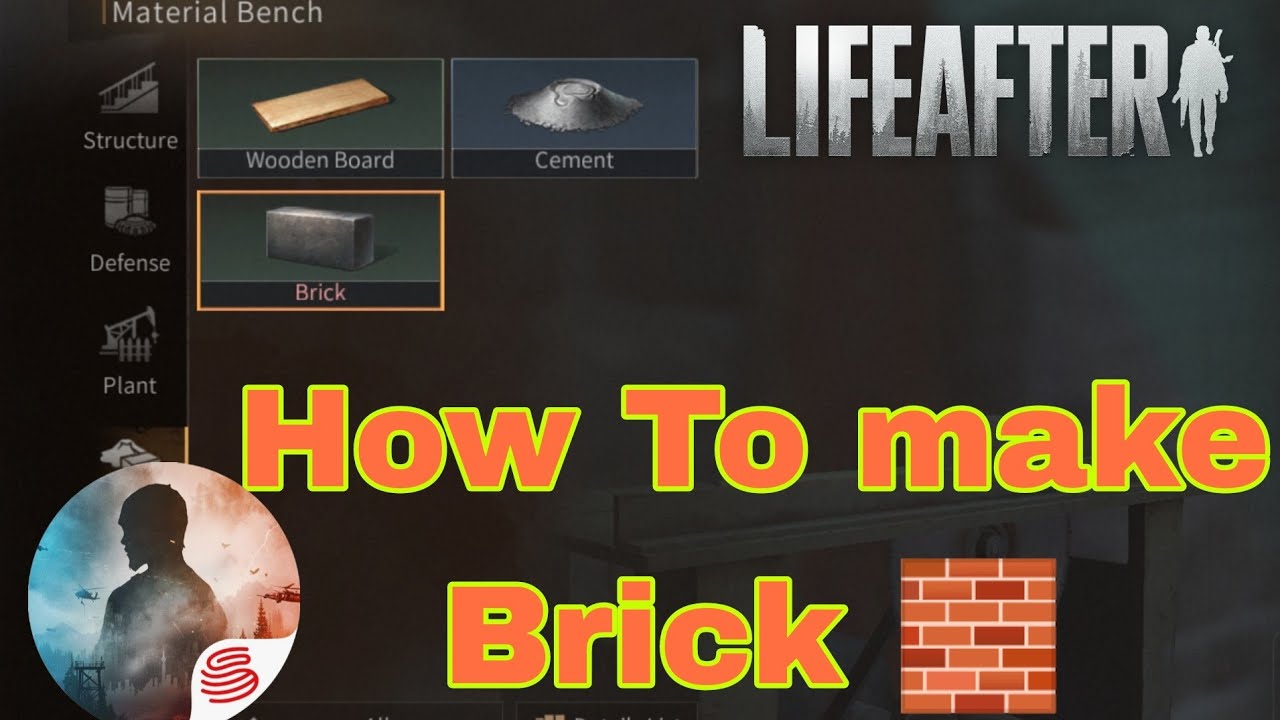 let's make a brick in lifeafter/ How to make a brick/ YouTube