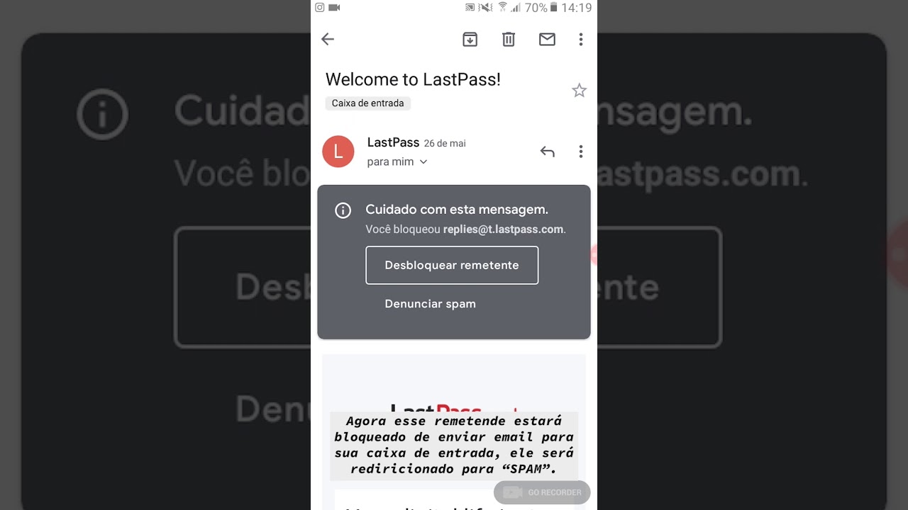 Como Bloquear E mails Indesejados No Seu Gmail YouTube