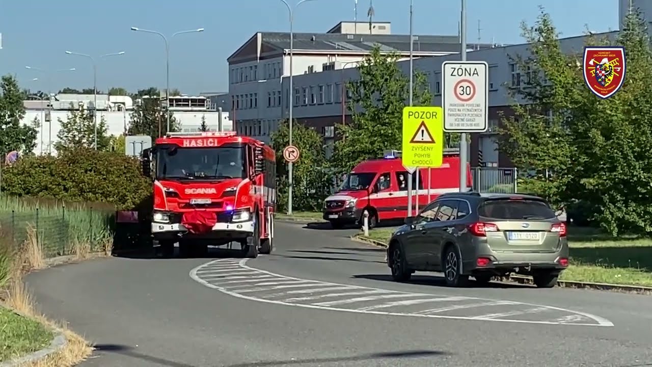 9.8.2022 Nasazení čerpacího a hasicího odřadu v Hřensku pokračuje, vyrazily čerstvé síly | HZS MSK