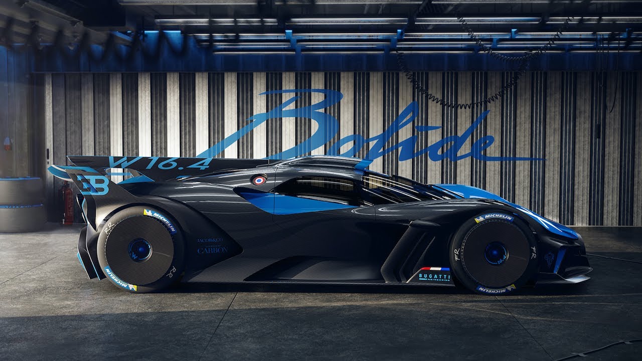 Bugatti Bolide 1850HP 1240KG 500 KMH 5 23 1 N rburgring Time 