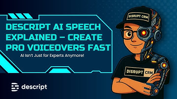 Descript AI Speech Explained - Create Pro Voiceovers Fast