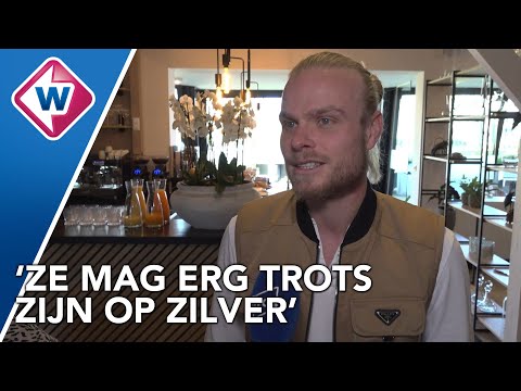 Vrienden en familie kijken naar zilveren race Jutta Leerdam - OMROEP WEST