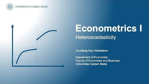 Heteroscedasticity