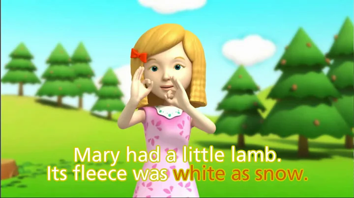Mary Had a Little Lamb - Nursery Rhyme & Kids Song [SB 2e #2-7]★BIGBOX