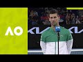 Novak Djokovic: "Best match so far" on-court interview (SF) | Australian Open 2021