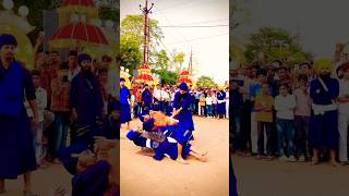 🙏🙏 Guru Ki Kirpa | Gatka Ka Real Power #gatka #khalsa #sikh #punjab #martialarts #shorts