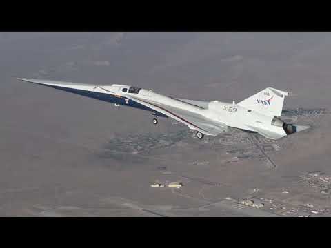 X-59 від NASA здійснив перший “безшумний” надзвуковий політ