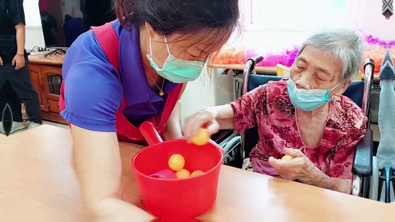 114.08.18#岡山榮家忘我園區#手眼協調比賽遊戲