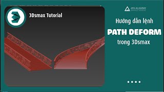 Path Deform (WSM) command guide in 3DSMAX