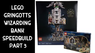 Lego Gringotts™ Wizarding Bank – Collectors' Edition 76417 Speed Build Part 3