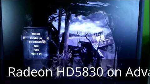 Radeon 5830 on Lenovo Advanced Dock (IBM T60p)