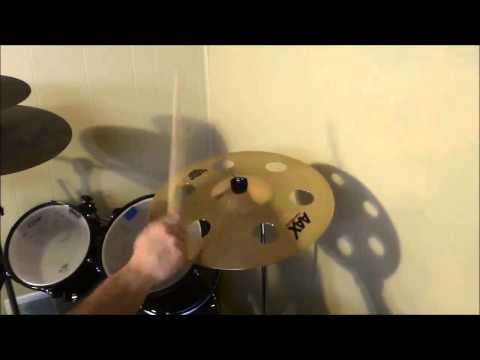 Sabian 16 Inch O Zone Crash Cymbal Sound Test - YouTube