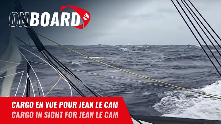 Cargo en vue pour Jean Le Cam | Vendée Globe 2024