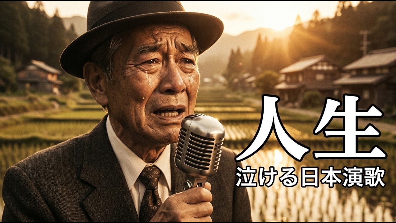 人生｜涙を越えて今日がある…｜心に響く昭和演歌