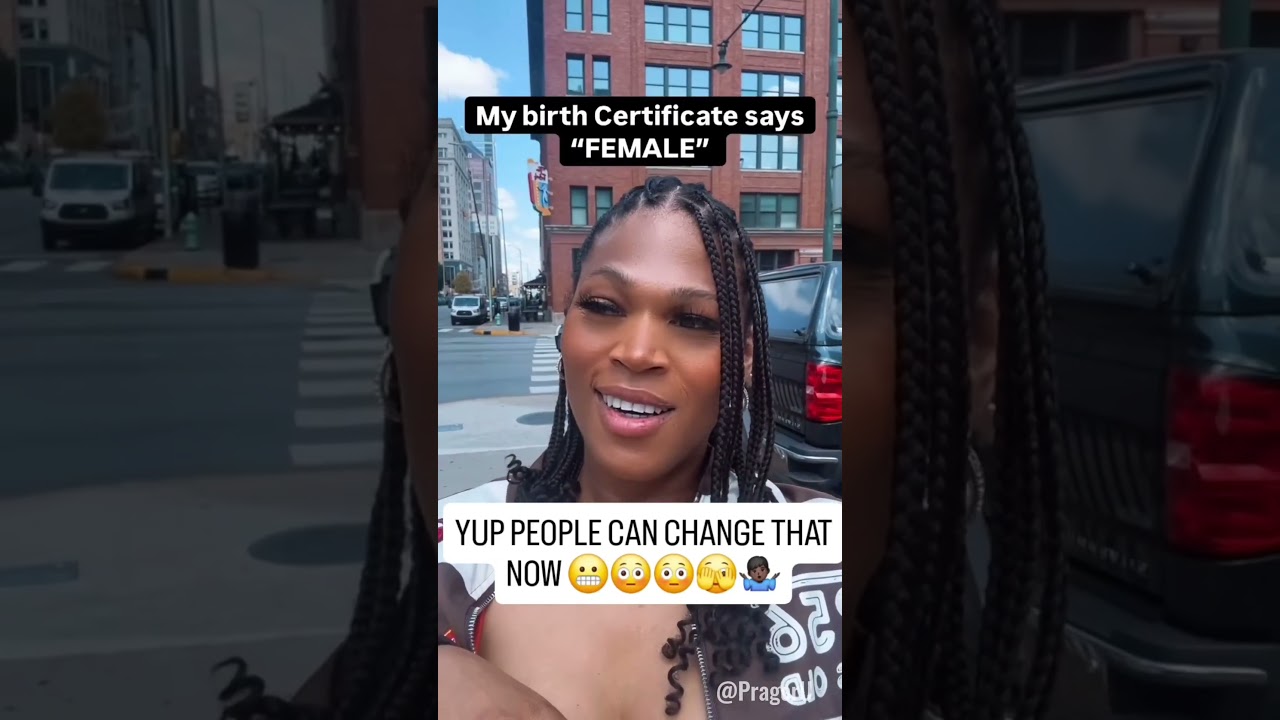 Man says Birth Certificate Says "Female" 🤨