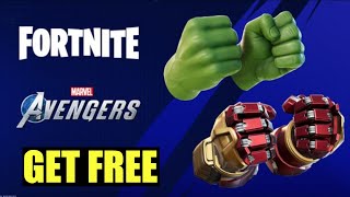 HOW TO GET  HULK Pickaxe In Fortnite FREE (Hulk Smashers Pickaxe \& Hulkbuster style)