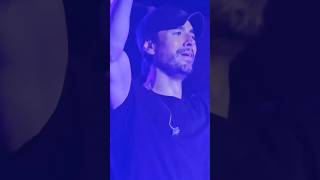 #enriqueiglesias gets emotional during the  performance of #heroe in Mexico #shorts