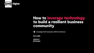 How to leverage technology to build a resilient business community