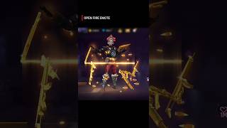 20K STEP UP || OPEN FIRE EMOTE &amp; 20K THRONE GLOO WALL  ||  FFM NEW LEGENDARY EMOTE #ffmemote