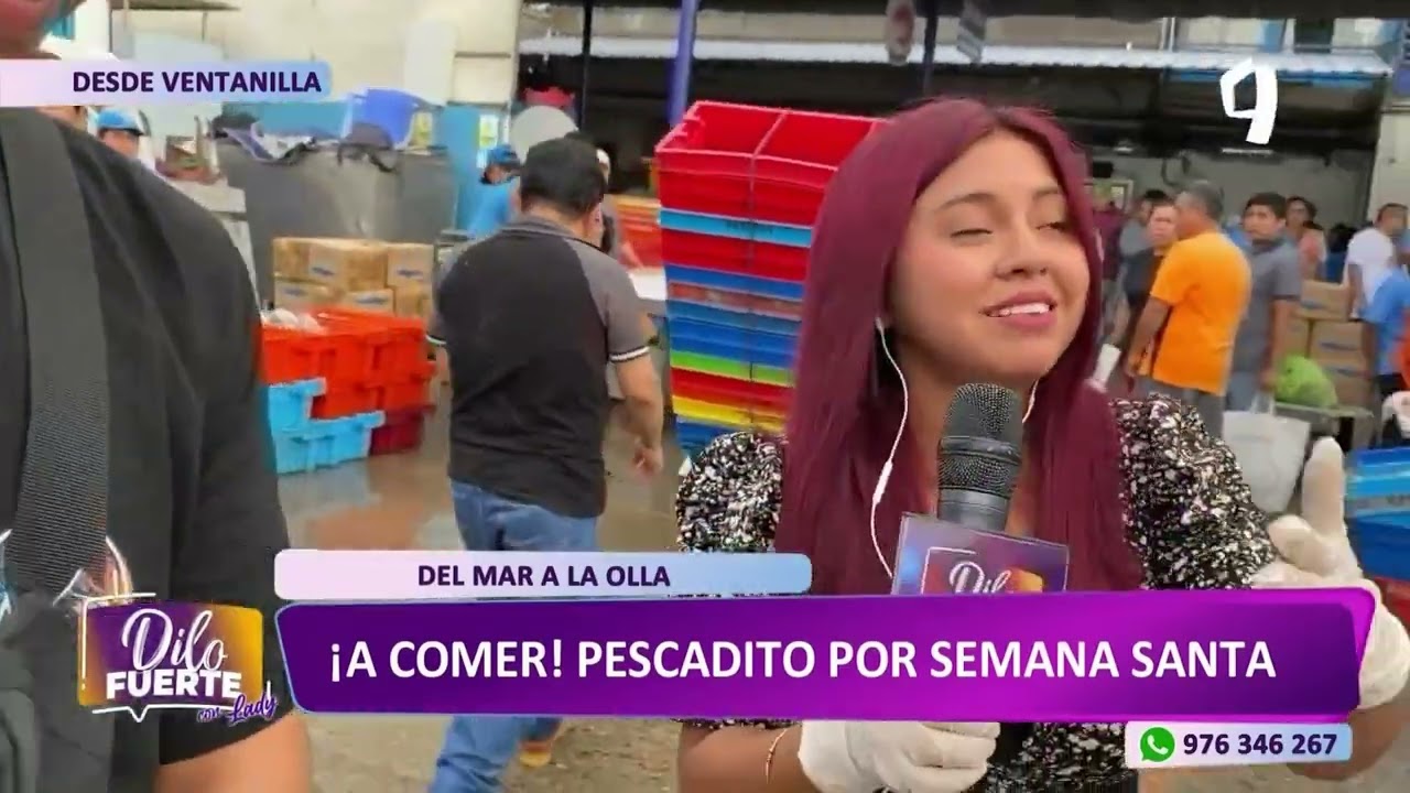 Dilo Fuerte: Terminal pesquero listo para Semana Santa